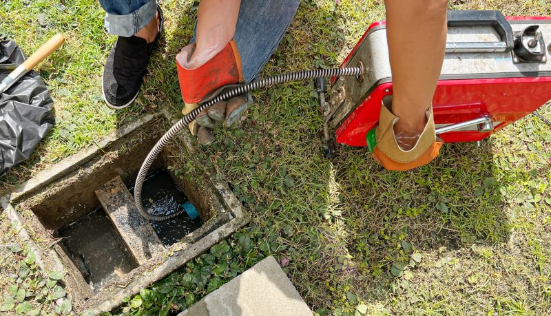 Unclogging a drain